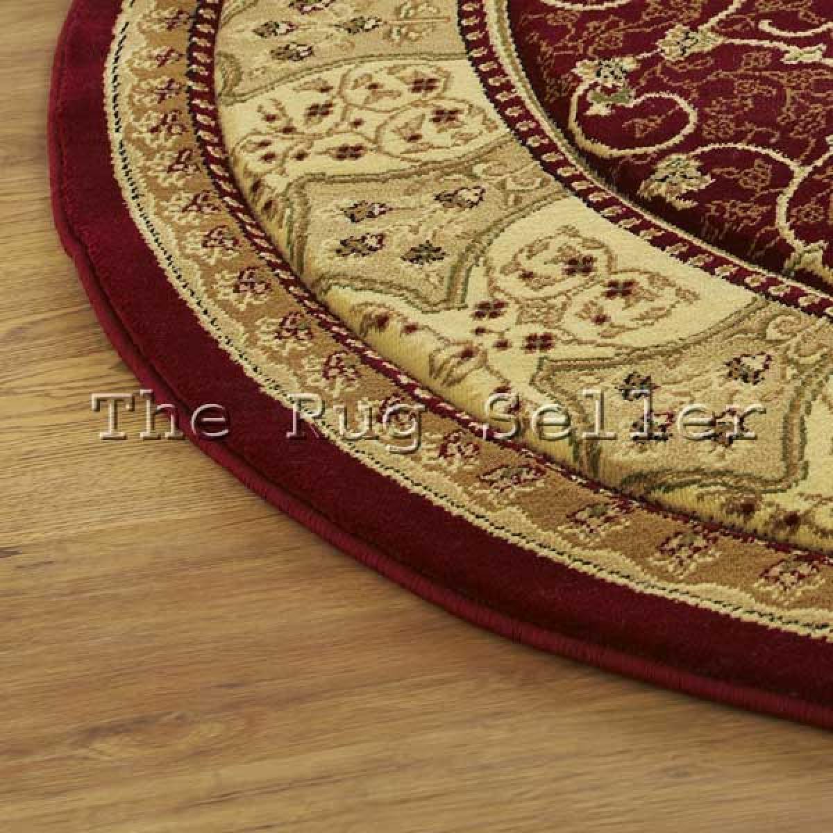 Heritage 4400 Circular Rugs in Red&nbsp;150x150cm – image 2