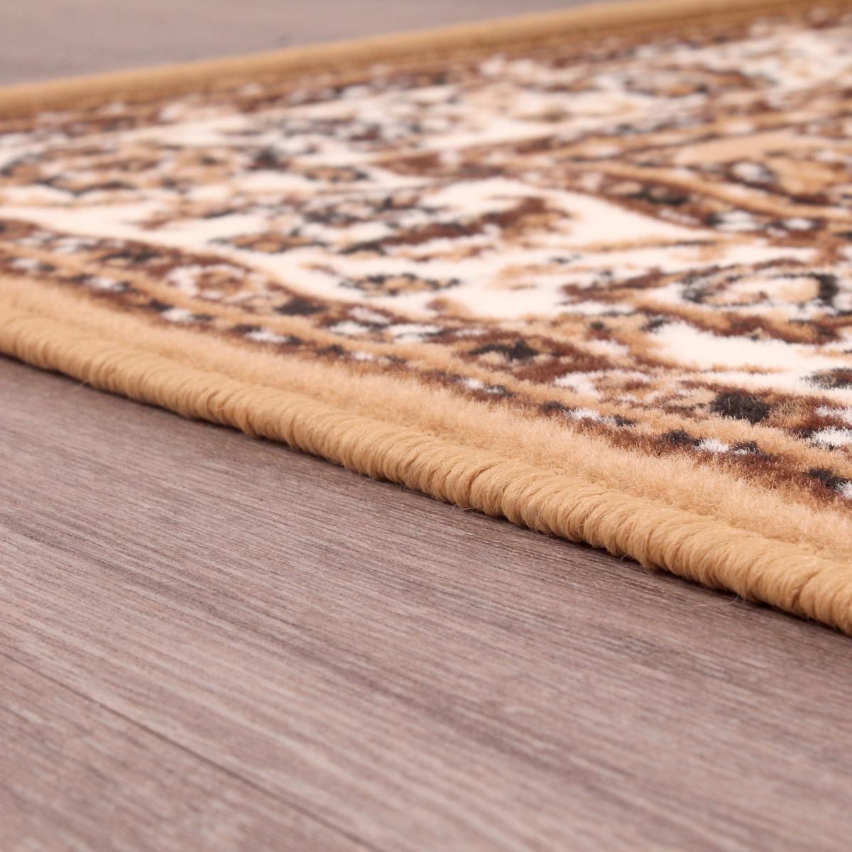 Coronation Rugs in Beige by Rugstyle 60x110cm – image 3