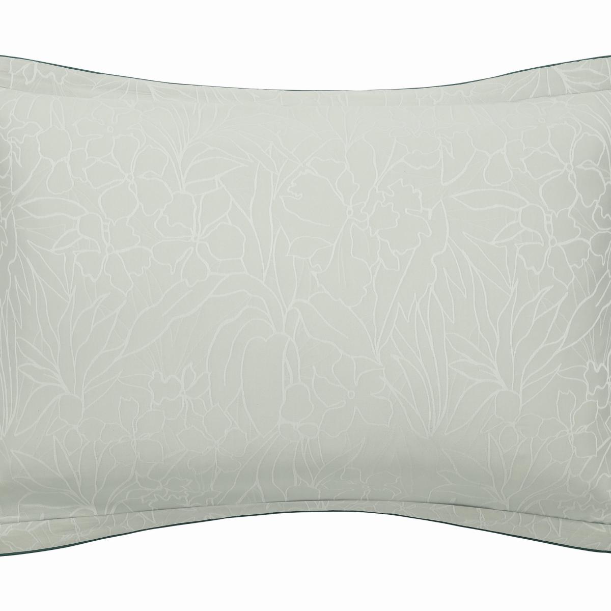 Lemongrass Jaquard Bedding Duvet Cover and Pillowcase by Ted Baker in Sage Green 260x220cm – image 5