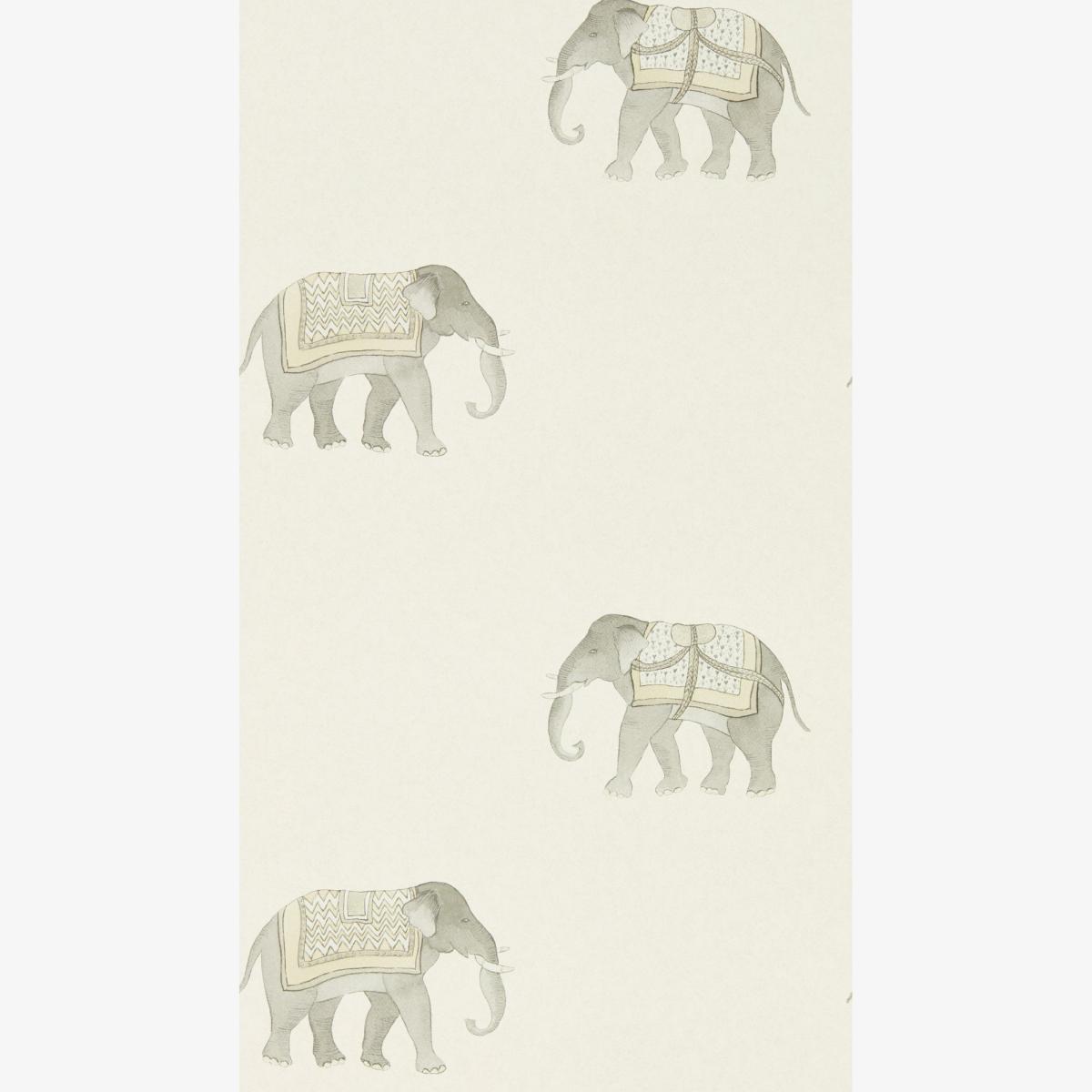 India Wallpaper 216333 by Sanderson in Silver IvoryRoll
