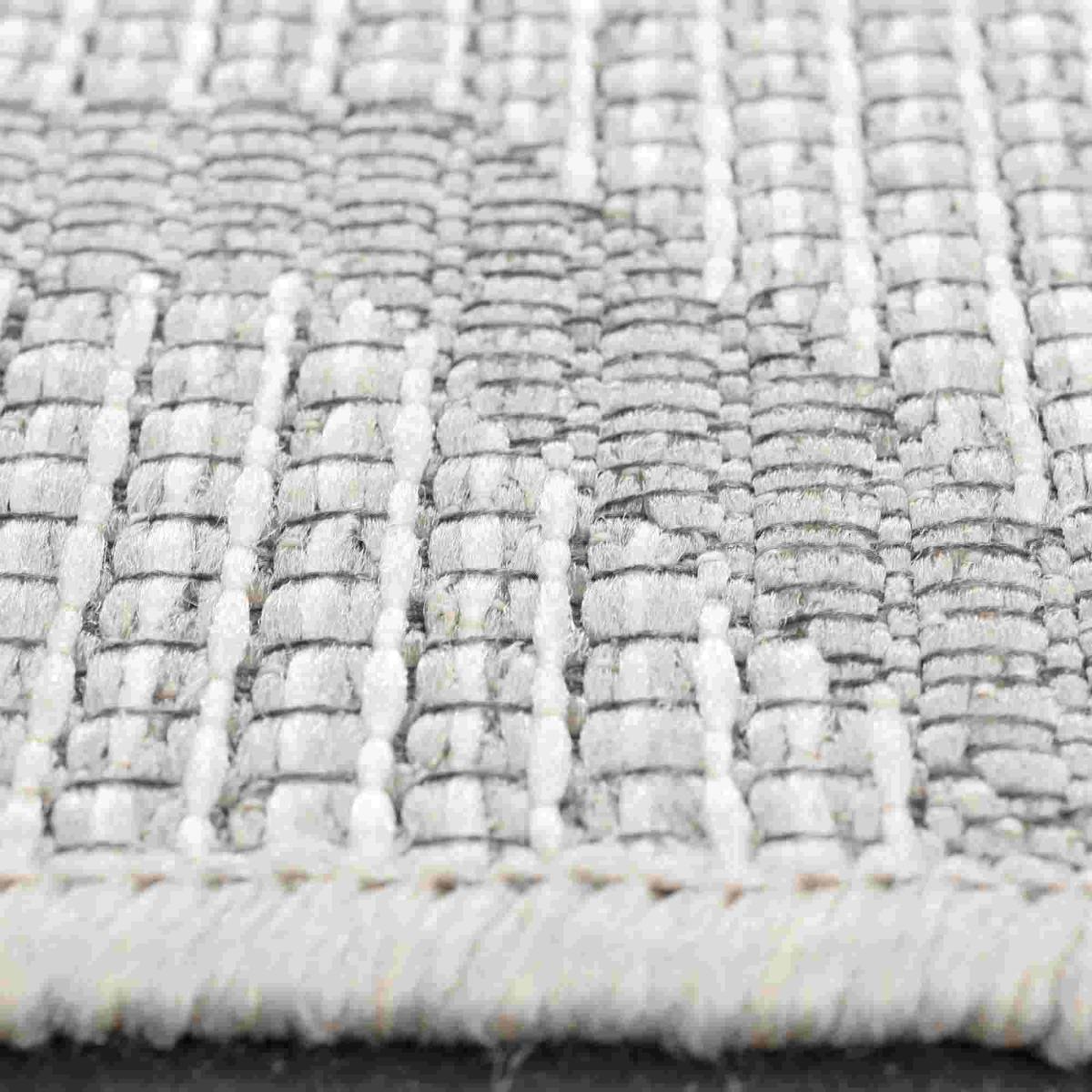 Newquay Geometric Trellis Flatweave Outdoor Rugs 96003 2001 Beige – image 4