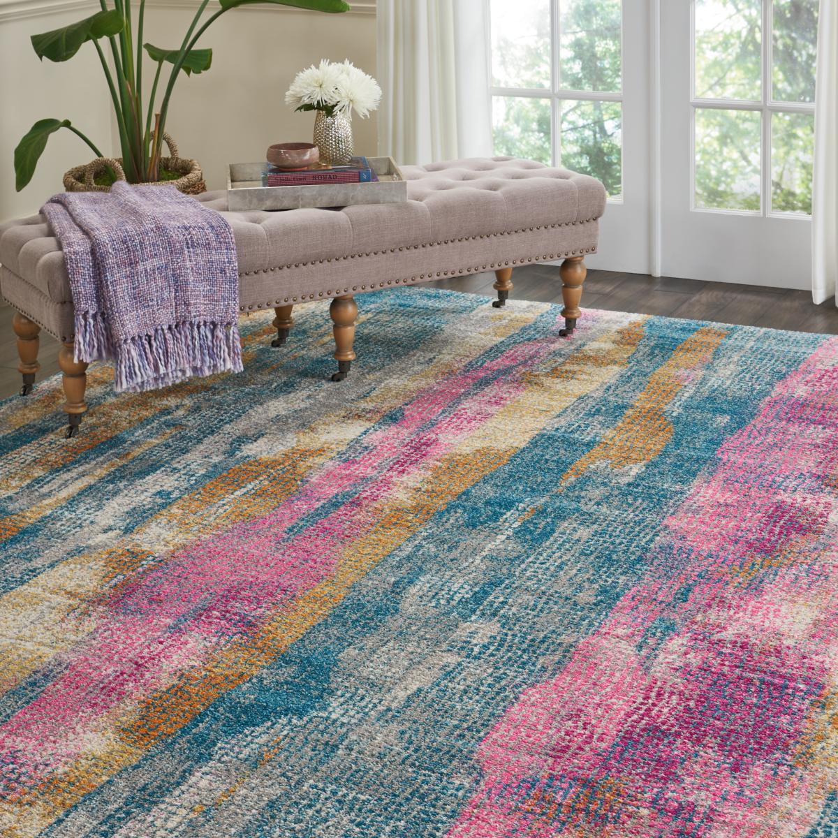 Passion Rugs PSN16 in Grey and Multi 201x290cm – image 4