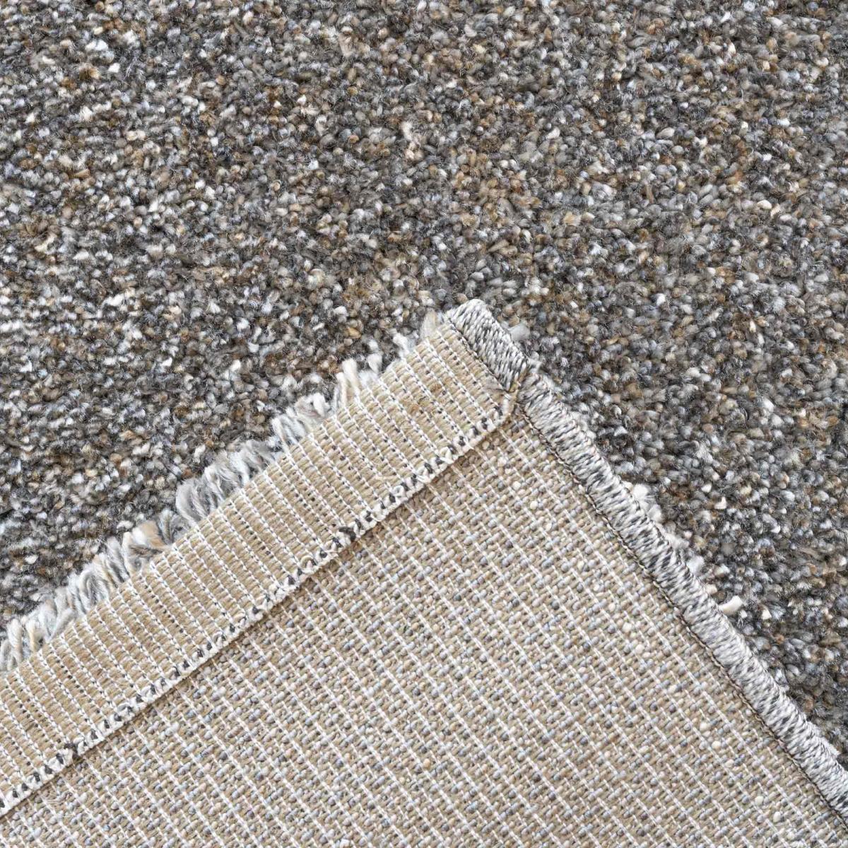 Coral Modern Speckled Shaggy Rugs 24001 3292 in Mid Grey240x340cm – image 4