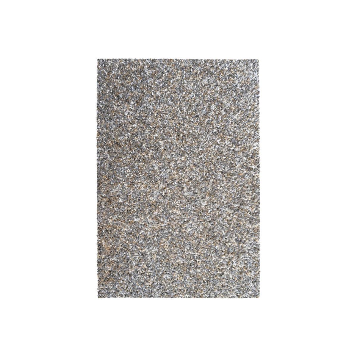 Coral Modern Speckled Shaggy Rugs 24001 3292 in Mid Grey240x340cm – image 1