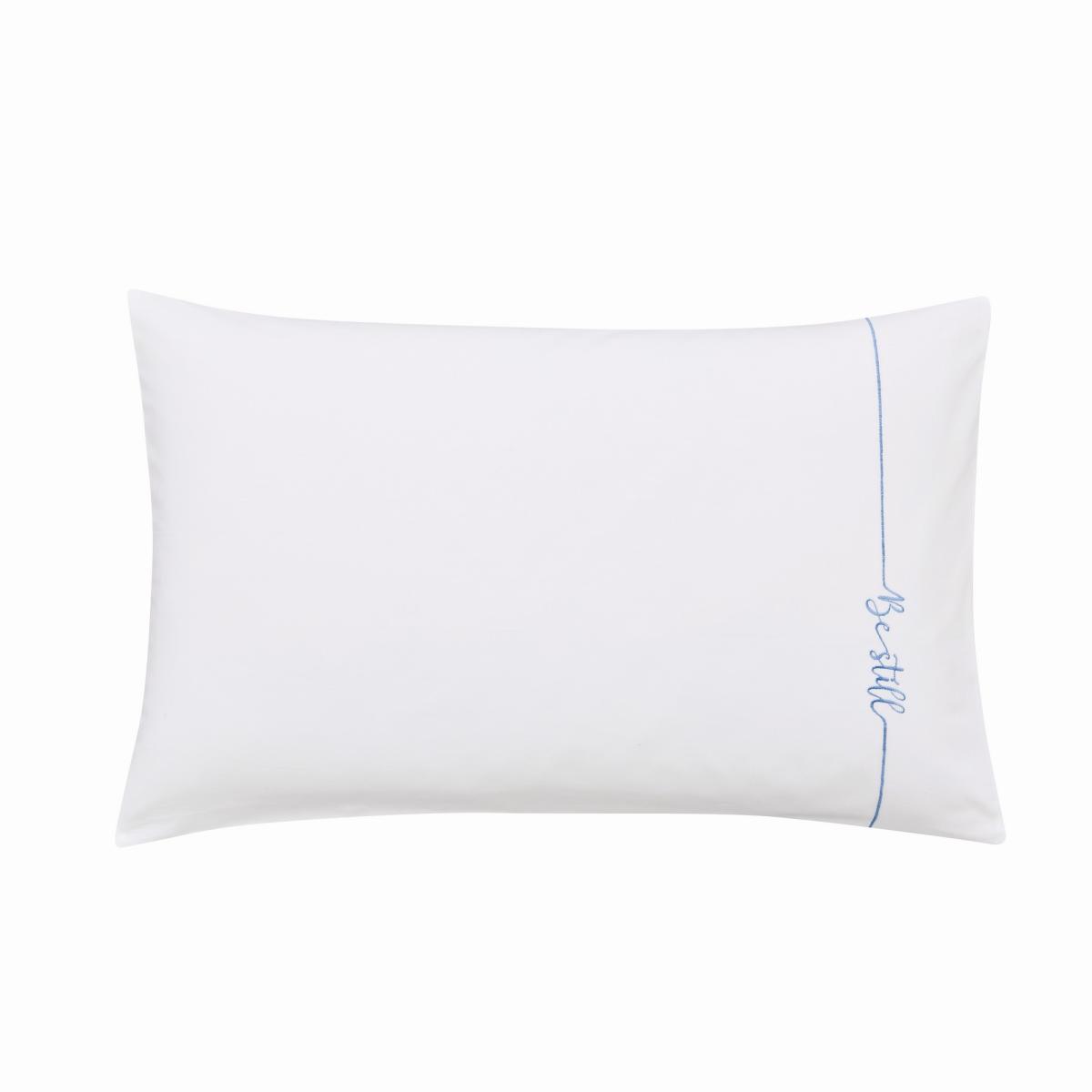 Be Still Foliage Leaf Bedding by Katie Piper in Blue 200x200cm – image 4