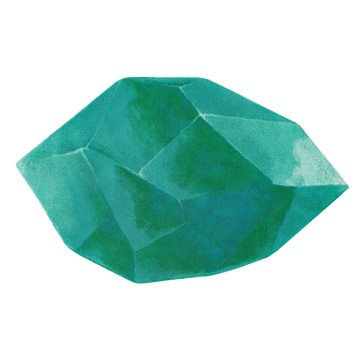 Emerald 302 Gemstone Bath Mat in Lagoon Green by Abyss & Habidecor 75x125cm – image 5