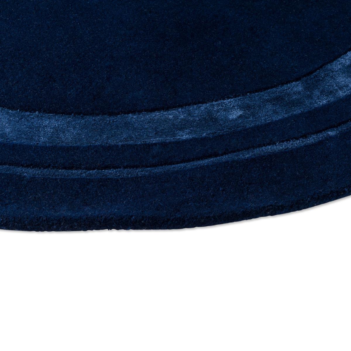Redbrook 081808 Circle Rug by Laura Ashley in Midnight Blue 150x150cm – image 3