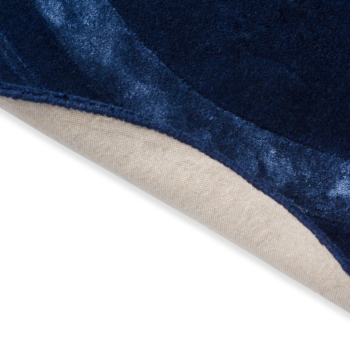 Redbrook 081808 Circle Rug by Laura Ashley in Midnight Blue 150x150cm – image 4