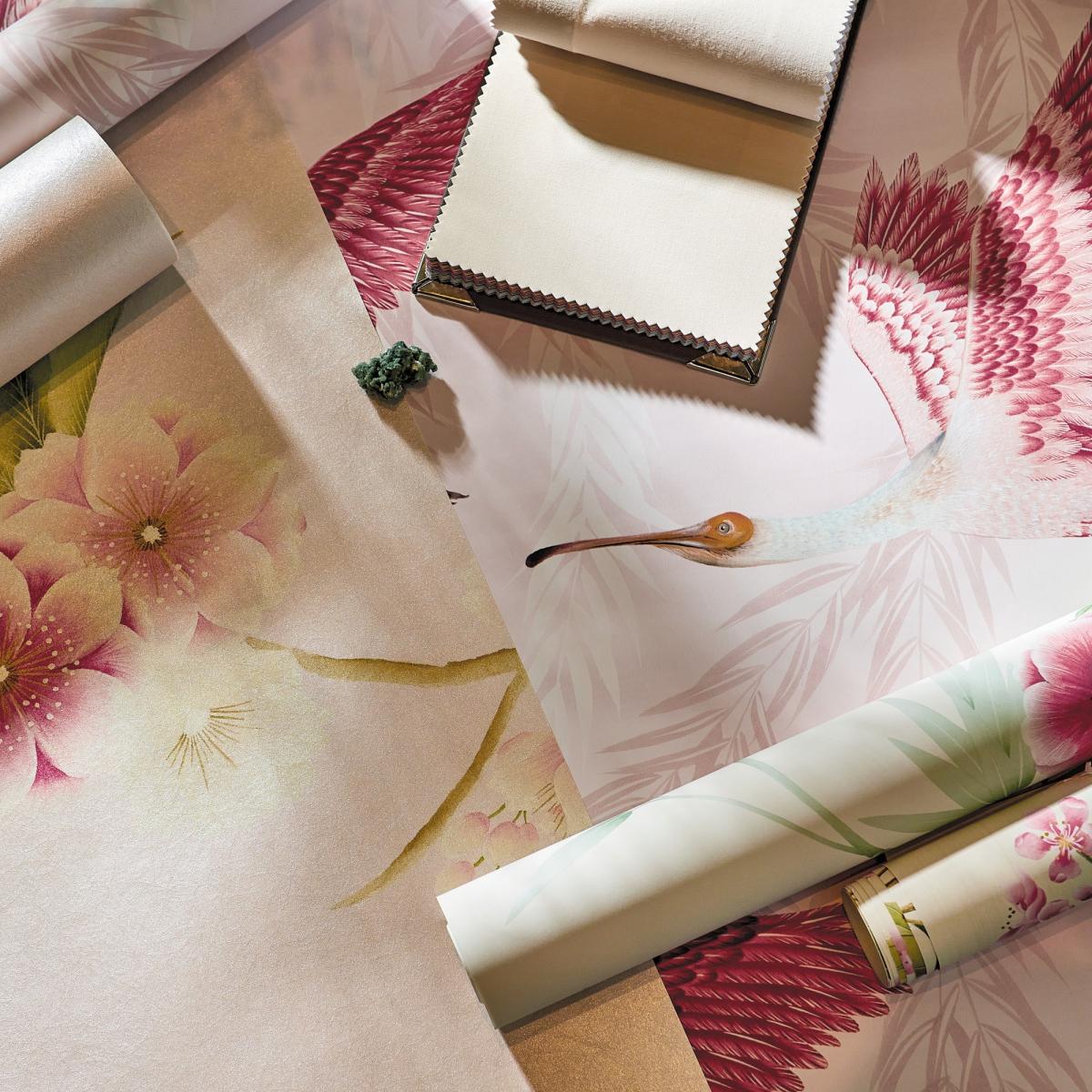 Valentina Wallpaper 112911 by Harlequin in Blush Blossom Roll – image 2