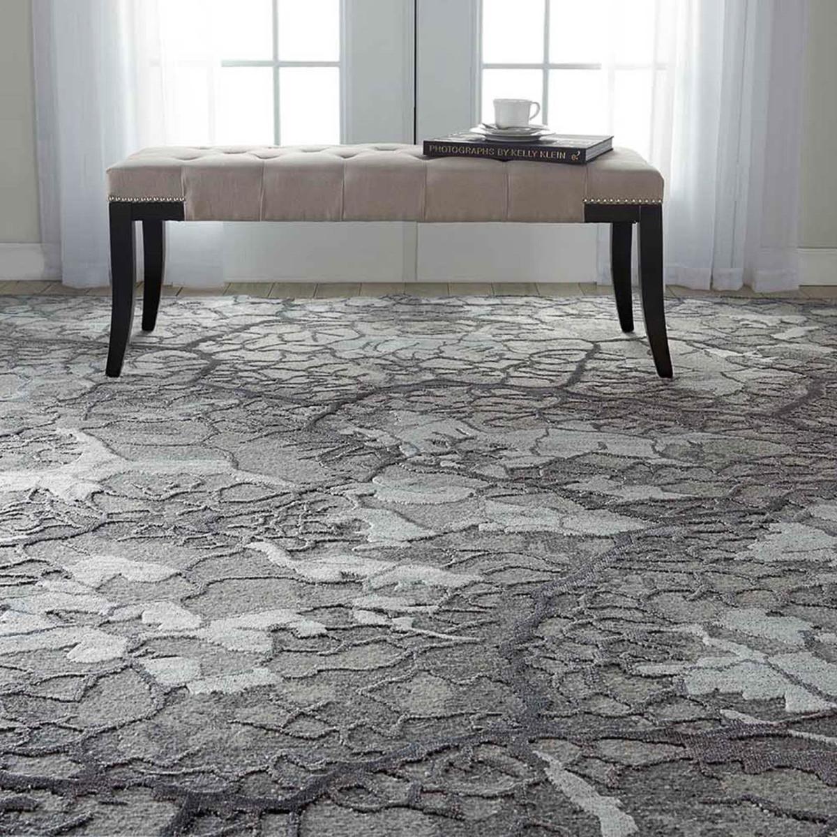 Divine Rugs DIV01 by Nourison in Charcoal168x226cm – image 1