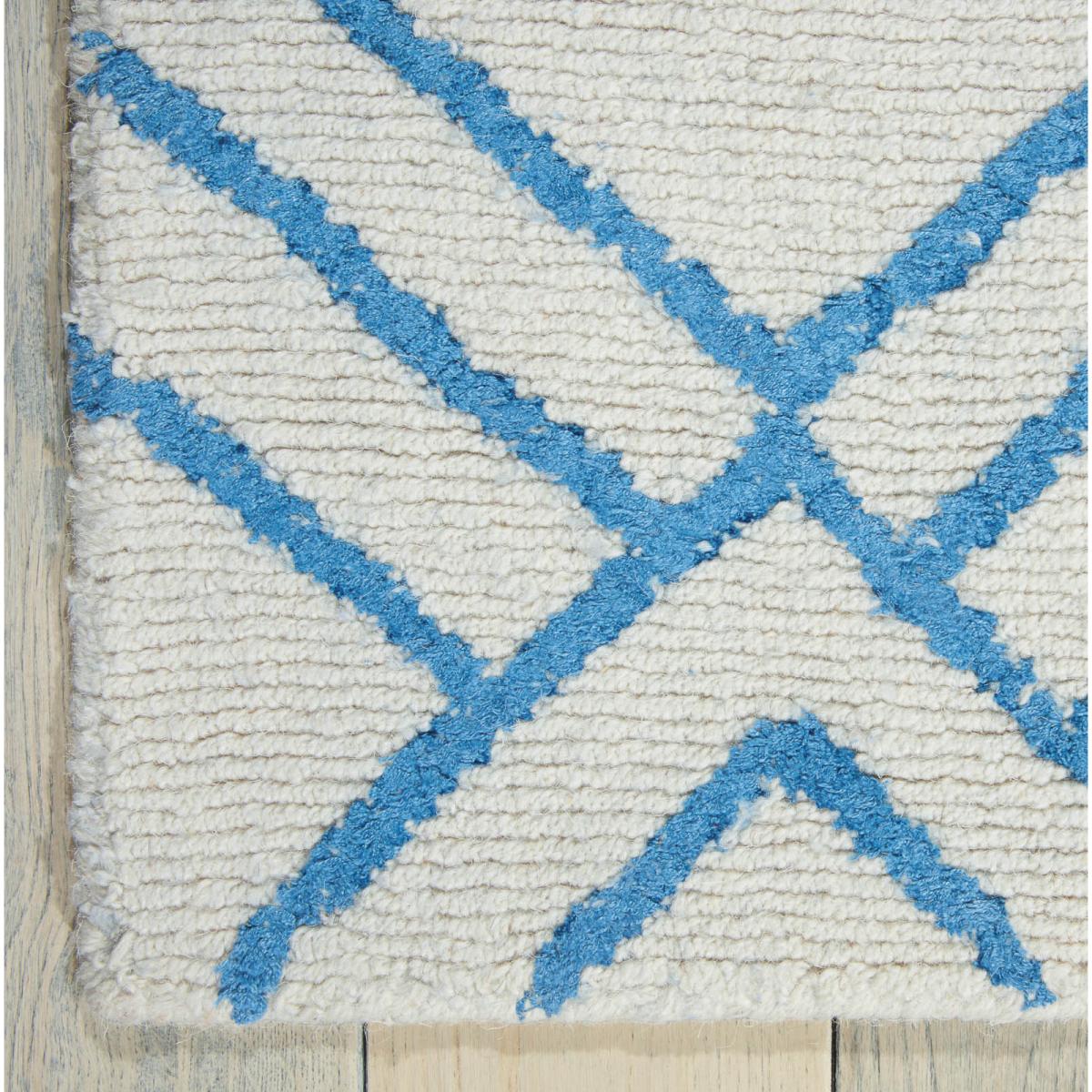 Strata Rugs STT06 in Ivory and Navy – image 2