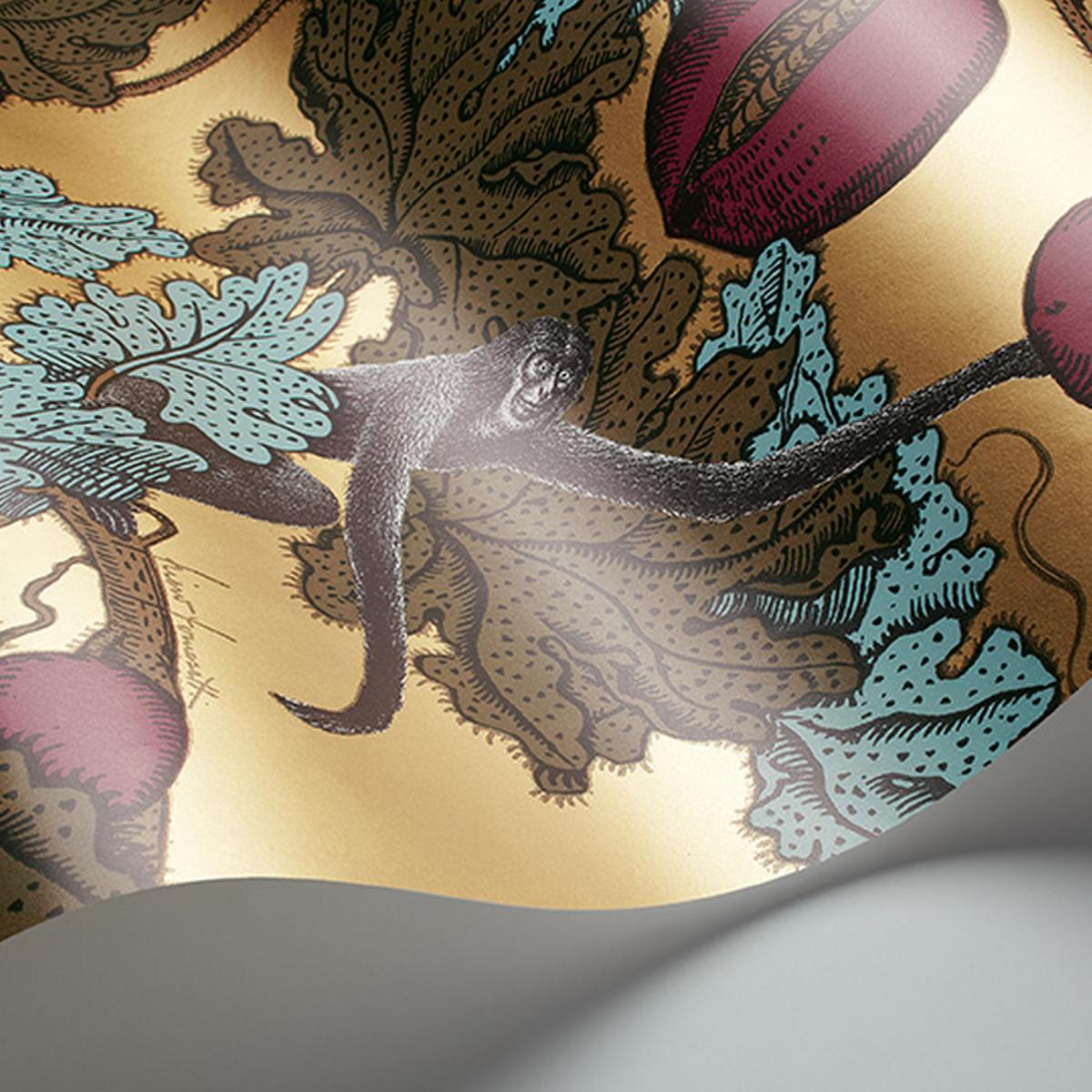 Frutto Proibito Wallpaper 25049 by Cole & Son in Sky Blue&nbsp;Roll – image 2