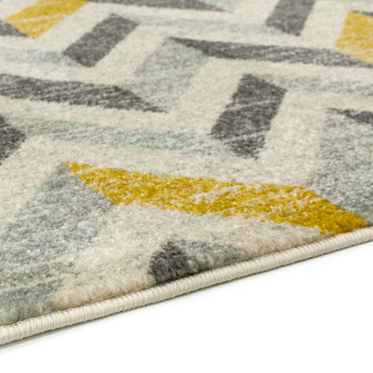 Colt CL08 Chevron Zig Zag Rugs in Mustard Yellow 200x290cm – image 5