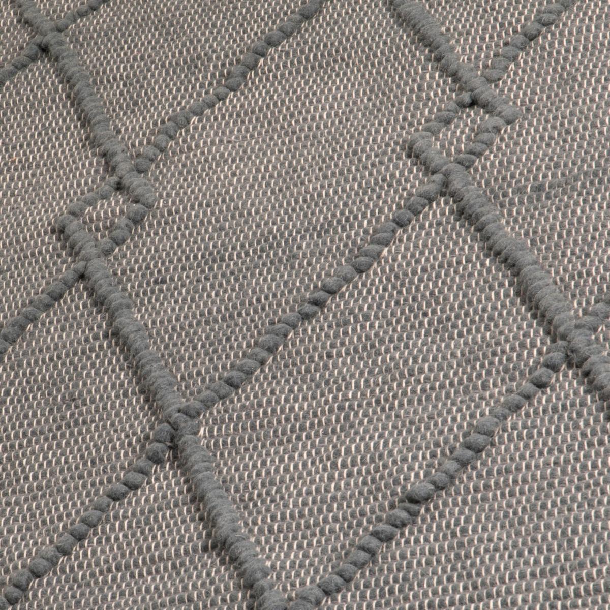 Saffron Boho Wool Rugs in Grey200x300cm – image 2