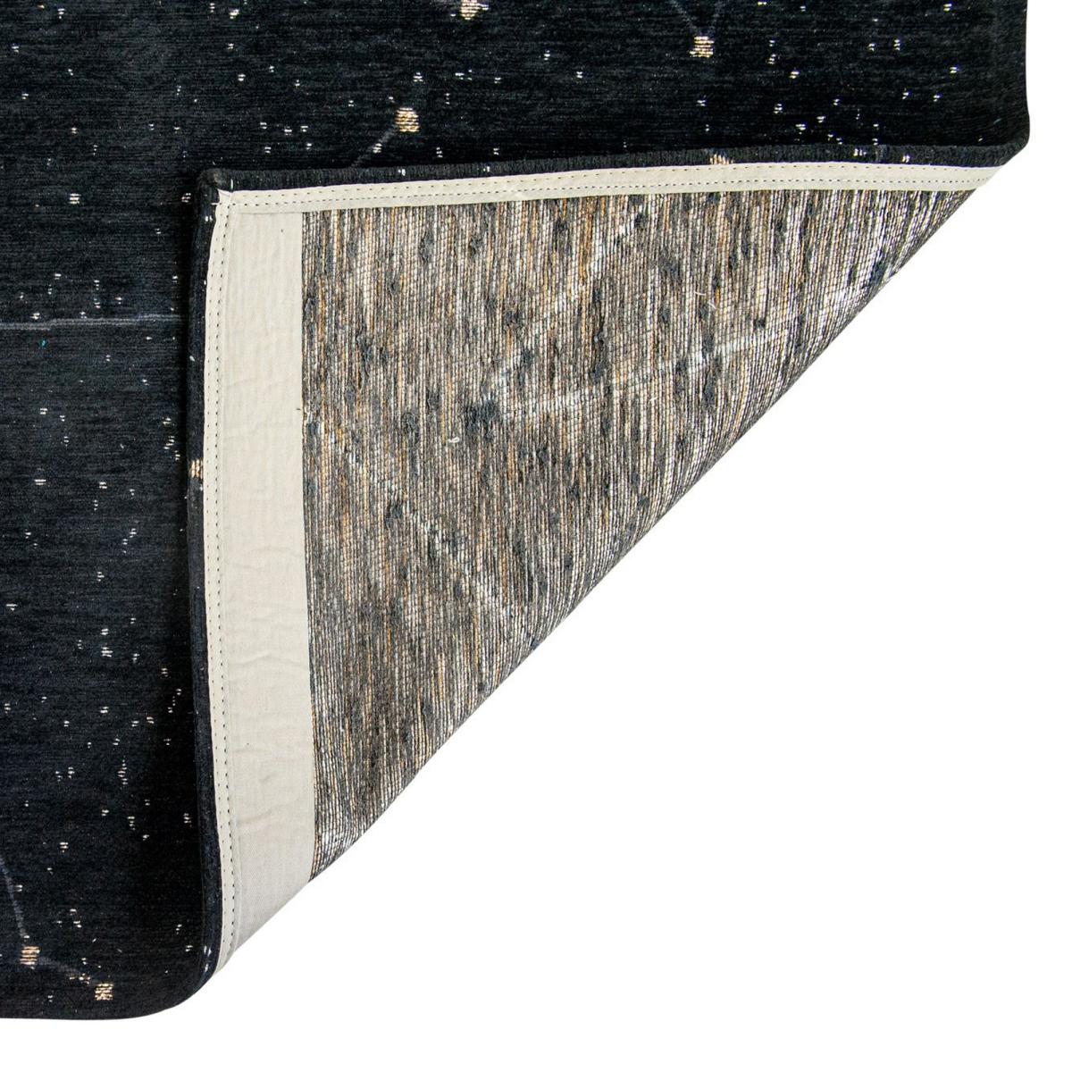 Celestial 9059 Night Sky Black Rugs by Designer Christian Fischbacher from Louis De Poortere 240x340cm – image 4
