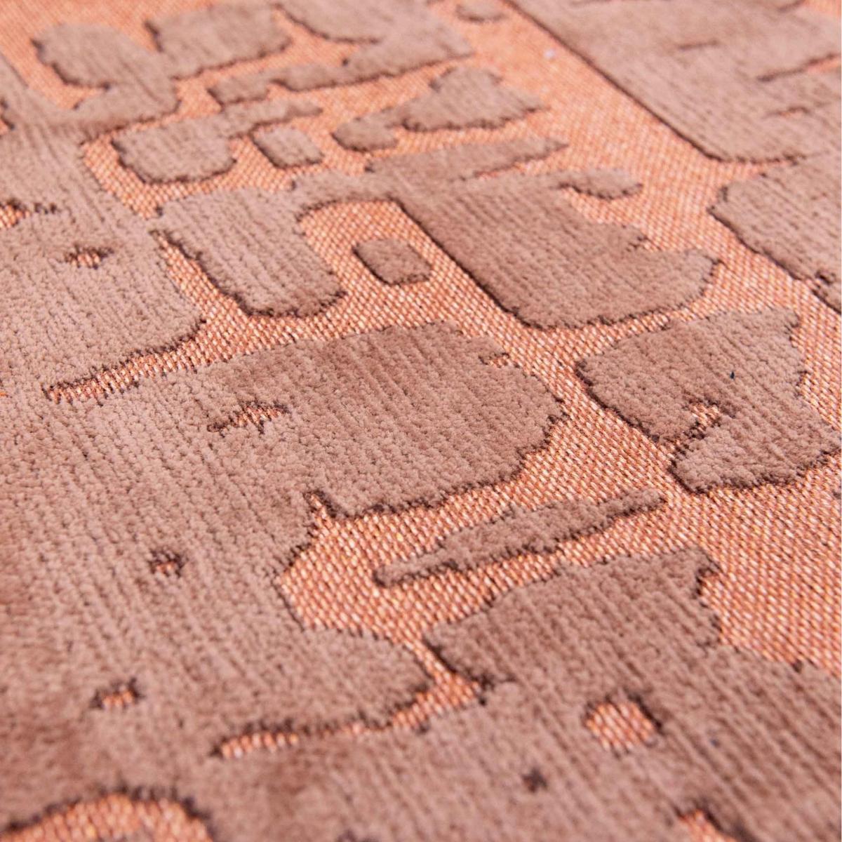 Louis De Poortere Abstract Structures Baobab Rugs 9199 in Za Copper&nbsp;200x280cm – image 2