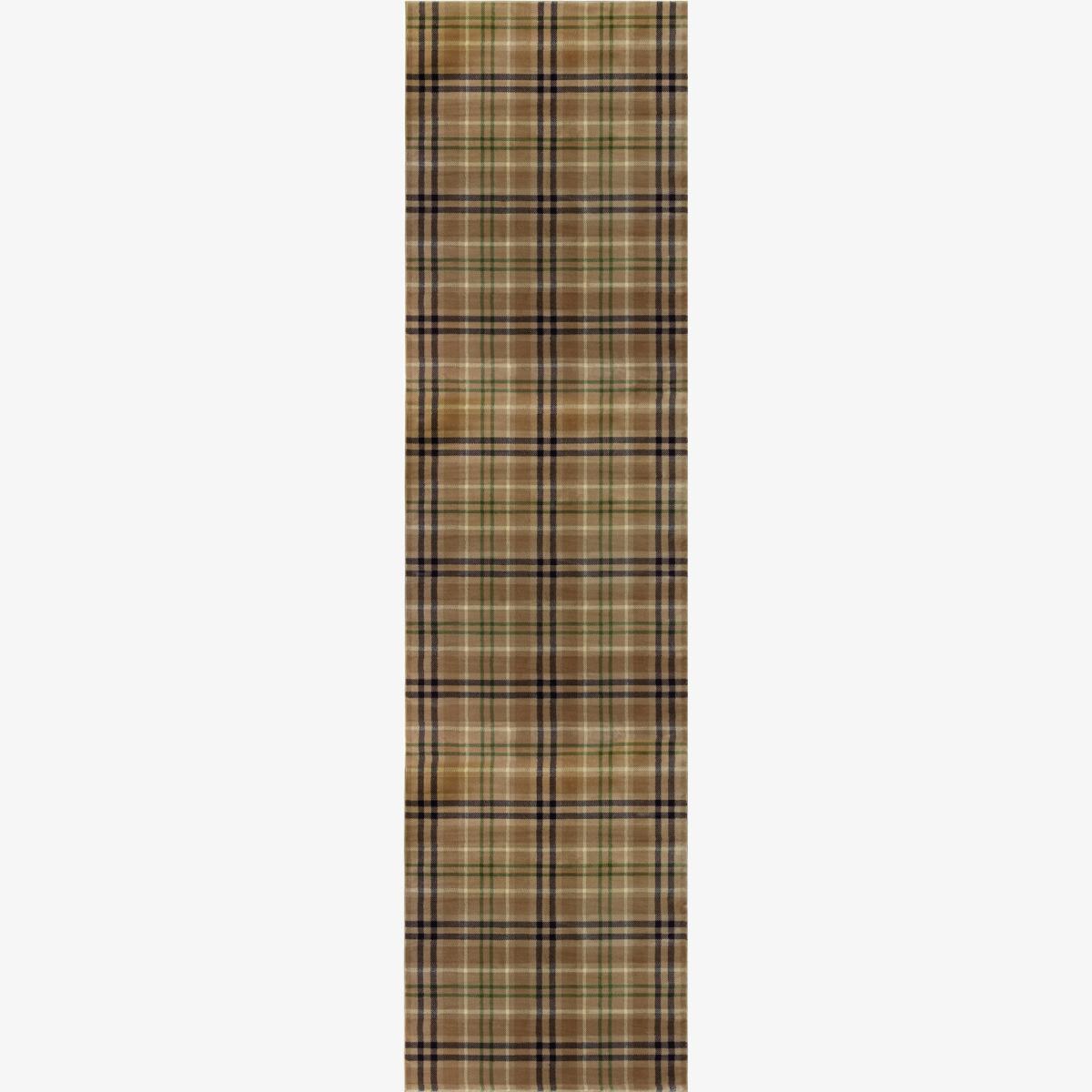 Cocktail Highland Runner Rugs in Natural – image 1