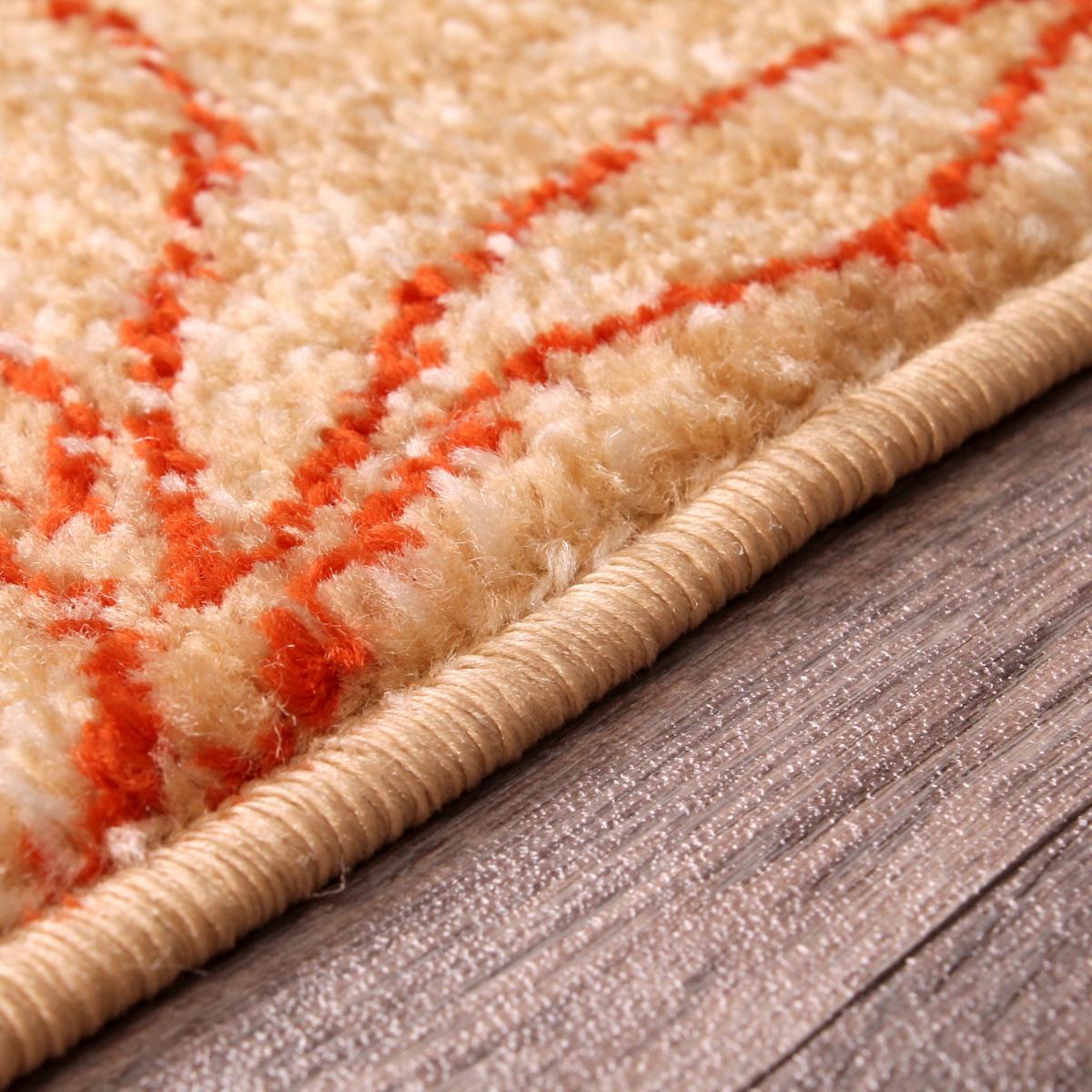 Spirit Leaf Botanical Rugs in Ochre 120x170cm – image 3