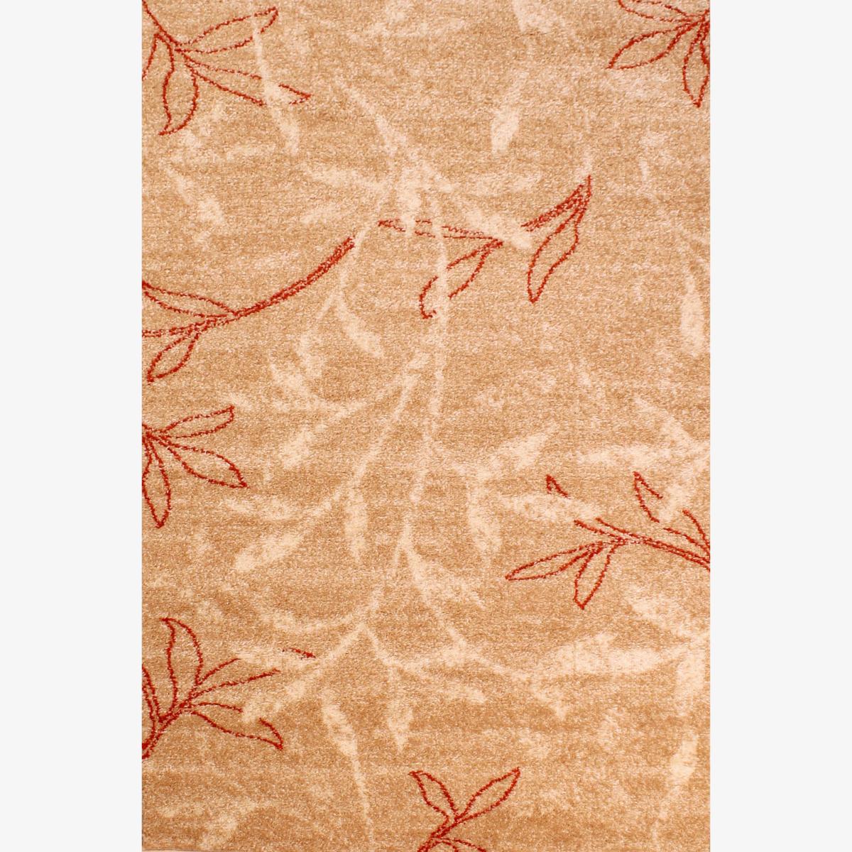 Spirit Leaf Botanical Rugs in Ochre 120x170cm – image 1