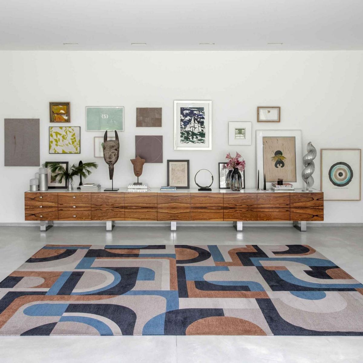 Nuance Module Rugs 9196 in Camel Blue – image 2