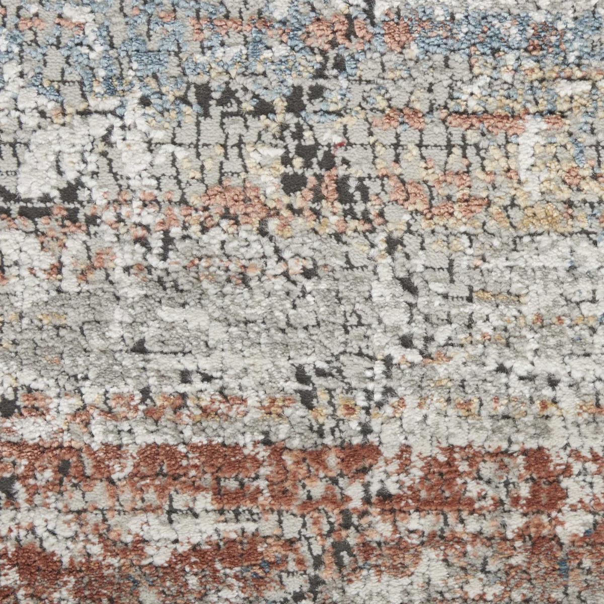 Rustic Textures RUS11 Abstract Rugs in Multicolour 160x221cm – image 3