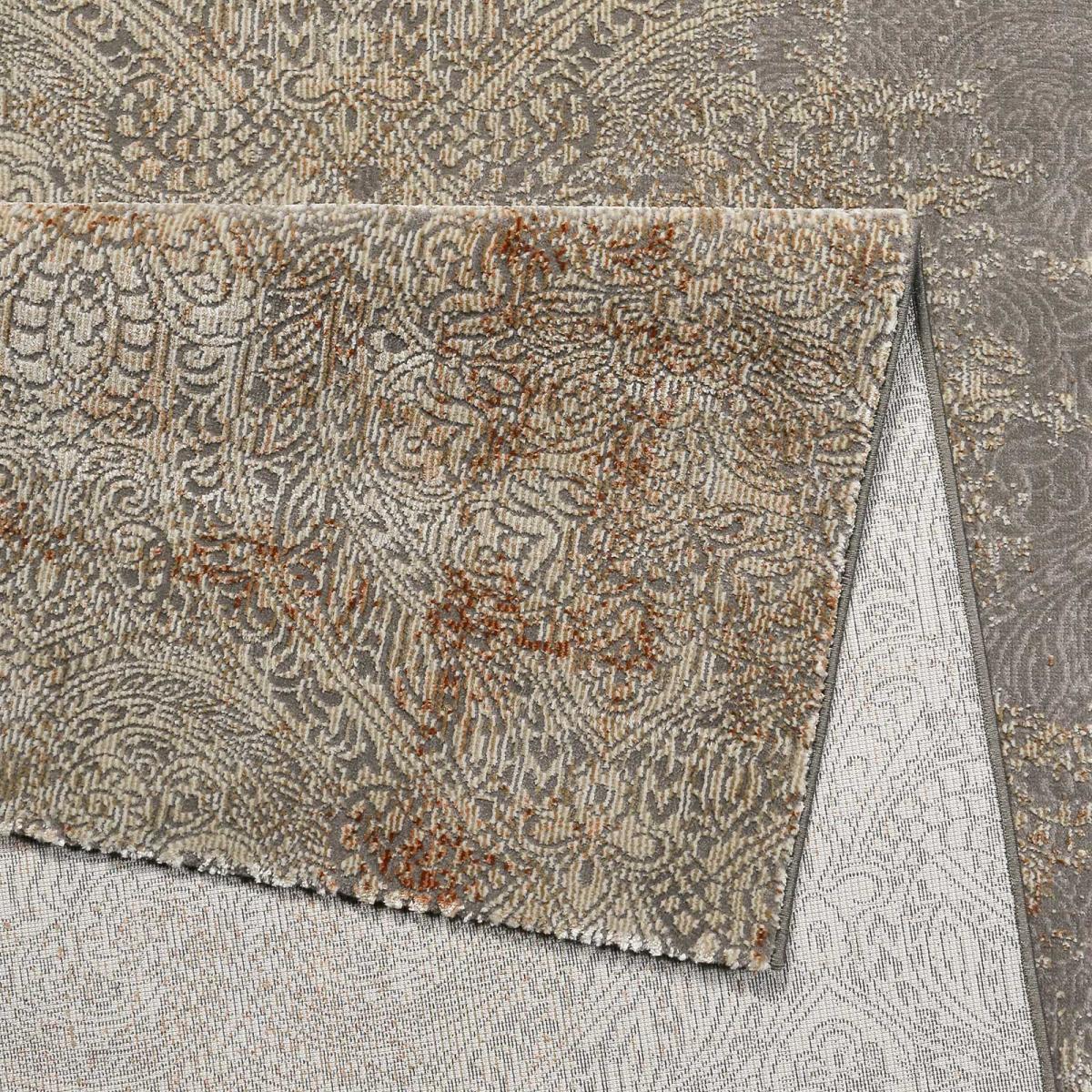 Weconhome Baroque Vintage Rugs 17305 096 in Grey and Beige – image 1