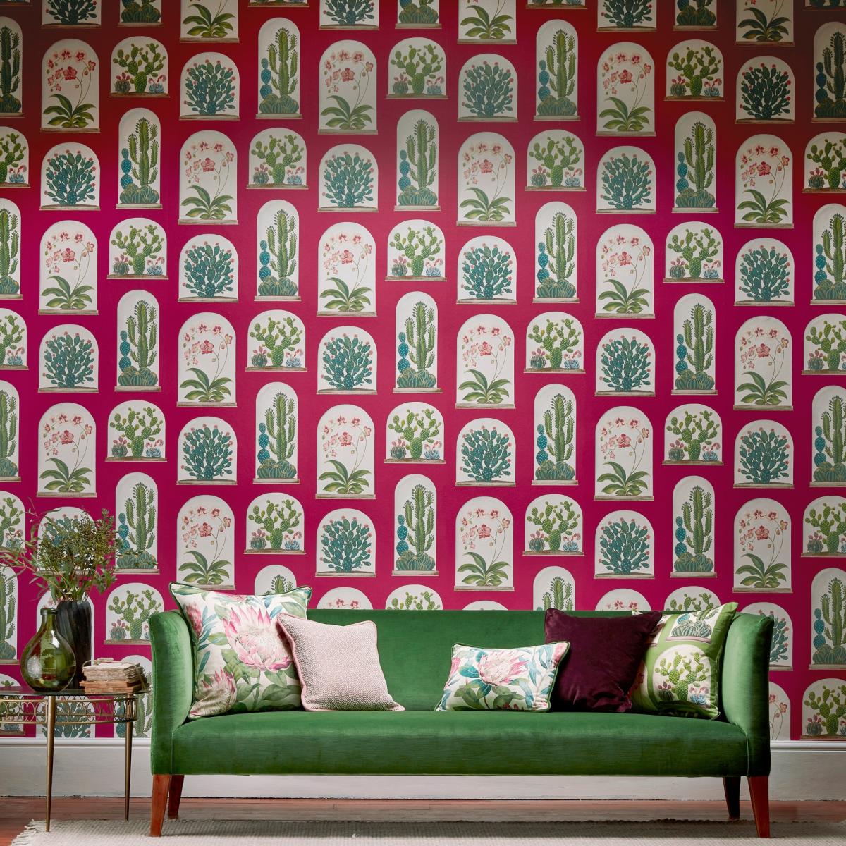 Terrariums Wallpaper 216657 by Sanderson in Rhodera Multi Roll – image 1