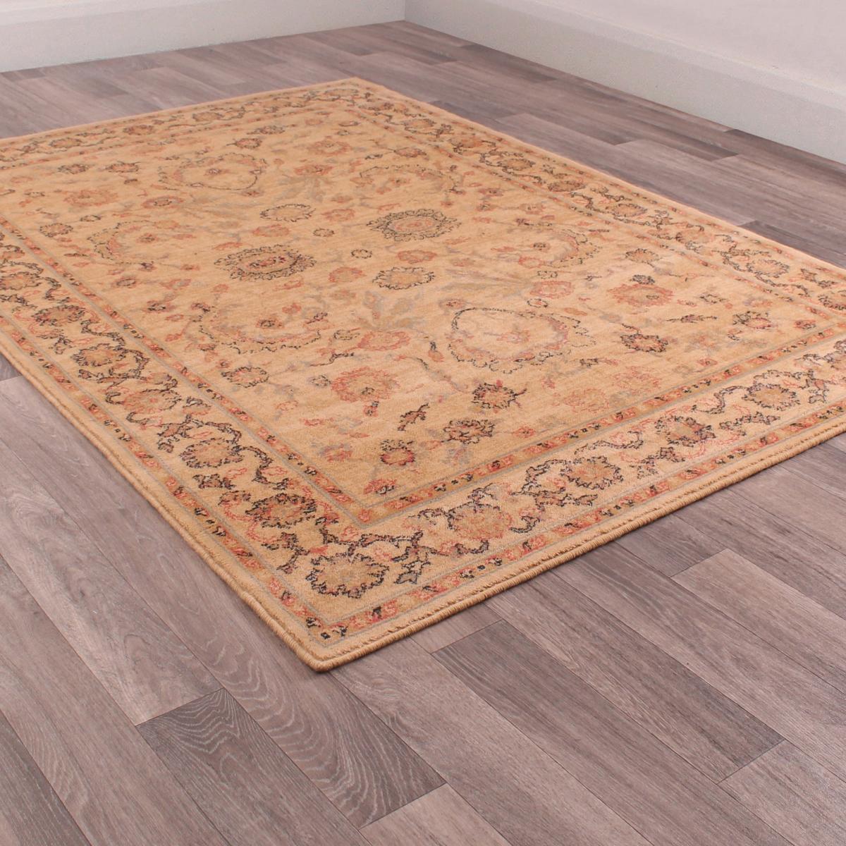 Keshan Supreme Shiraz Rugs in Cream – image 2