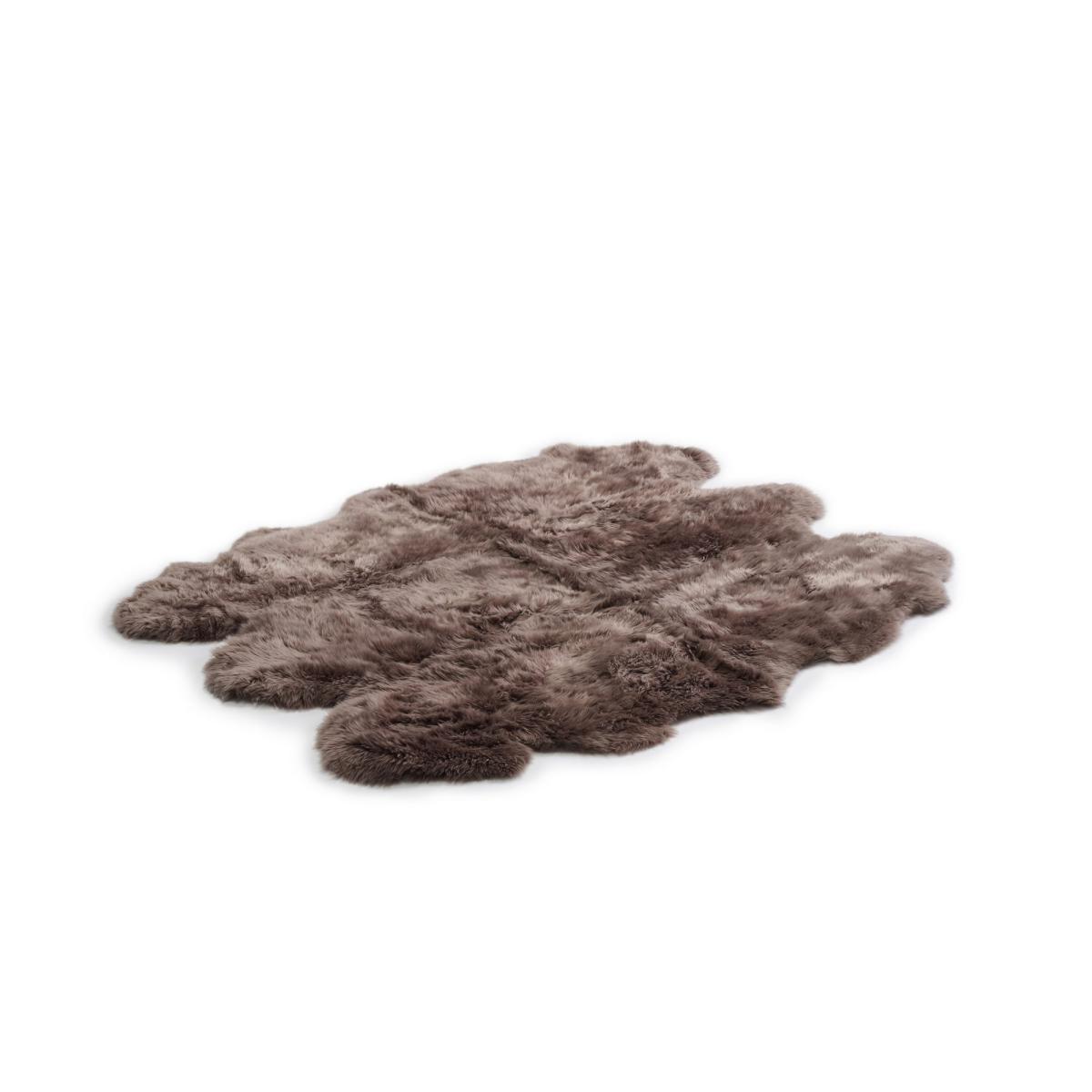 Longwool Gold Star Sheepskin Rugs in Paco Beige Quad – image 4