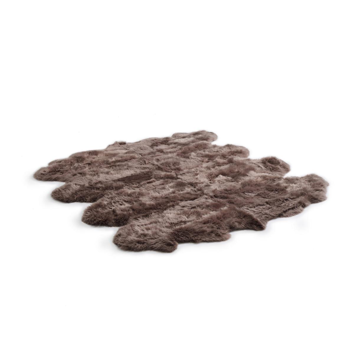 Longwool Gold Star Sheepskin Rugs in Paco Beige Quad – image 5