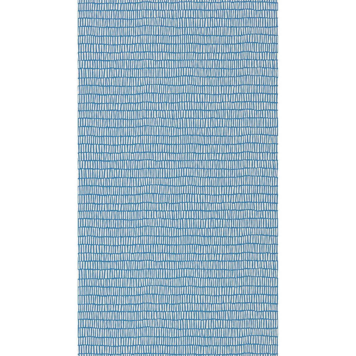 Tocca Geometric Wallpaper 111315 by Scion in Denim Blue Roll