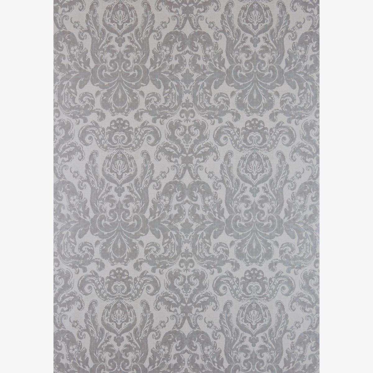 Brocatello Wallpaper 312112 by Zoffany in Dusk Grey Roll