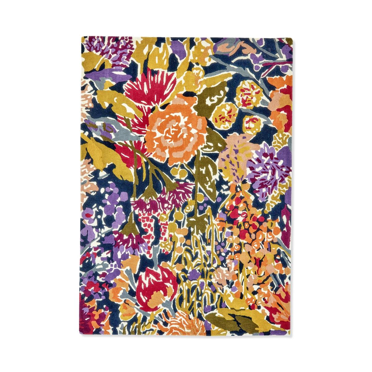 Sanguine 143205 Rugs by Harlequin in Aubergine Palm Apricot Indigo250x350cm – image 5