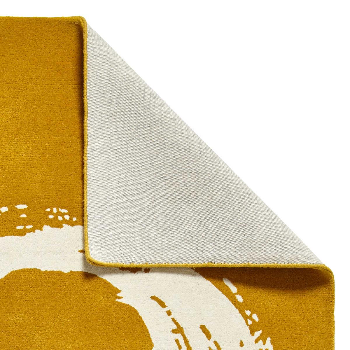 Elements EL1095 Hand Made Wool Rugs in Ochre yellow – image 2