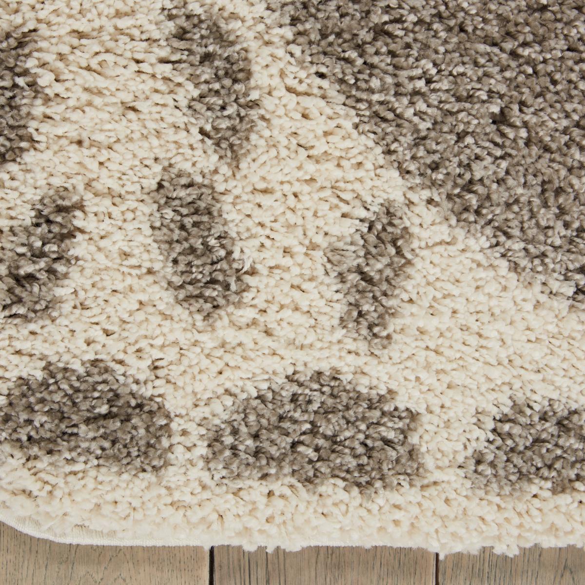 Hudson DS100 Rugs in Light Grey by Nourison 122x122cm – image 2