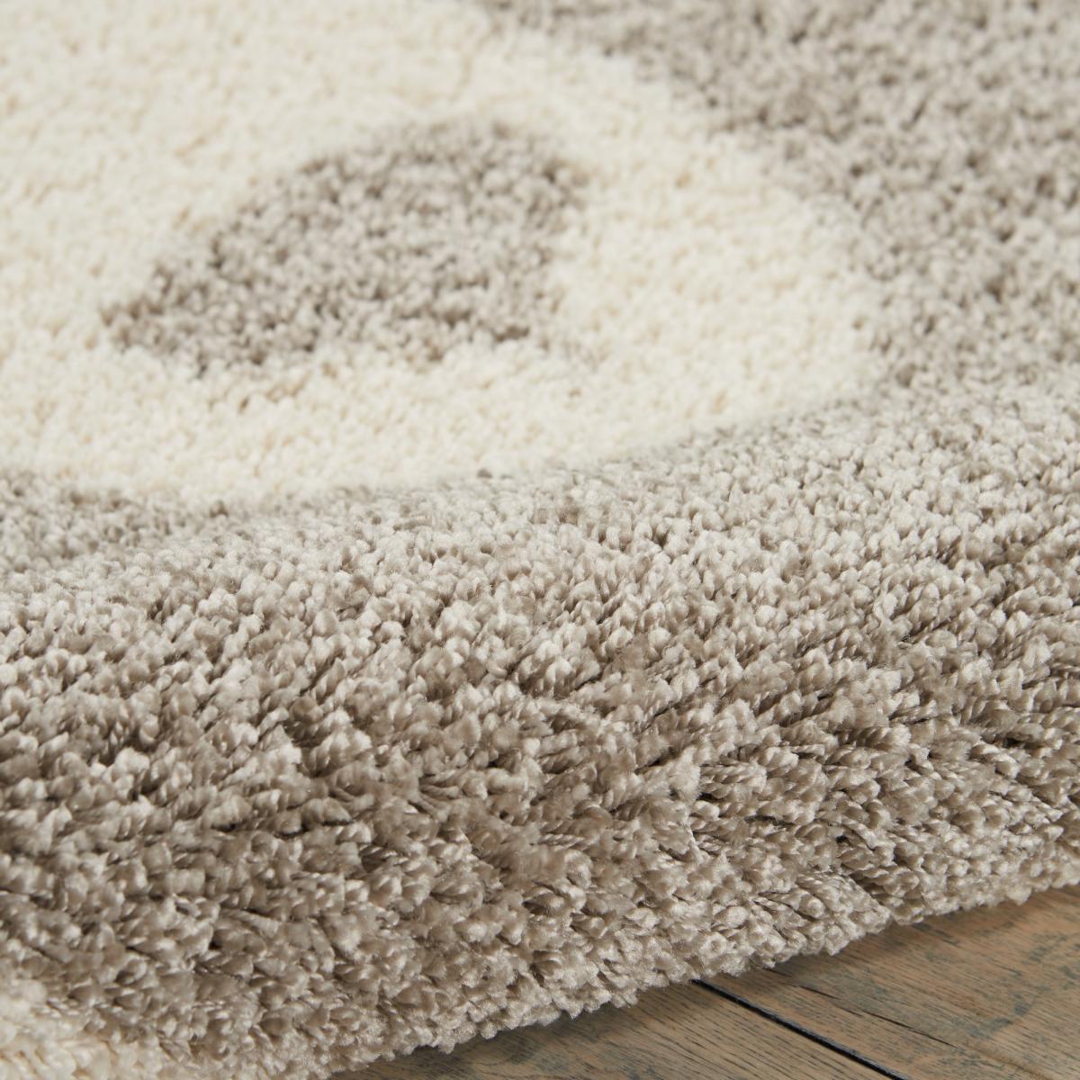 Hudson DS100 Rugs in Light Grey by Nourison 122x122cm – image 3