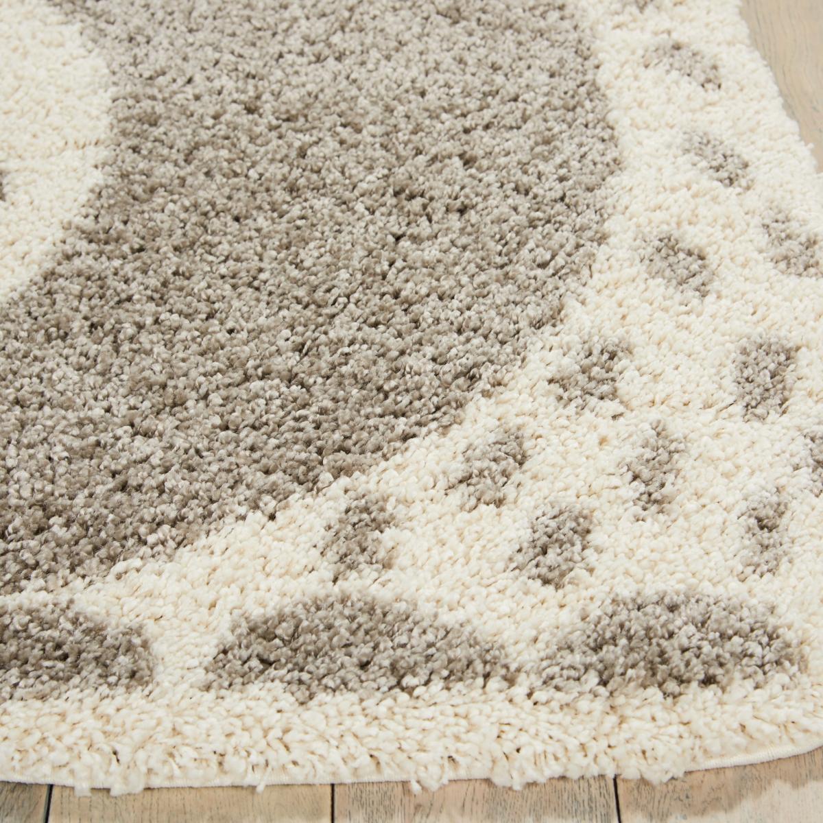 Hudson DS100 Rugs in Light Grey by Nourison 122x122cm – image 4