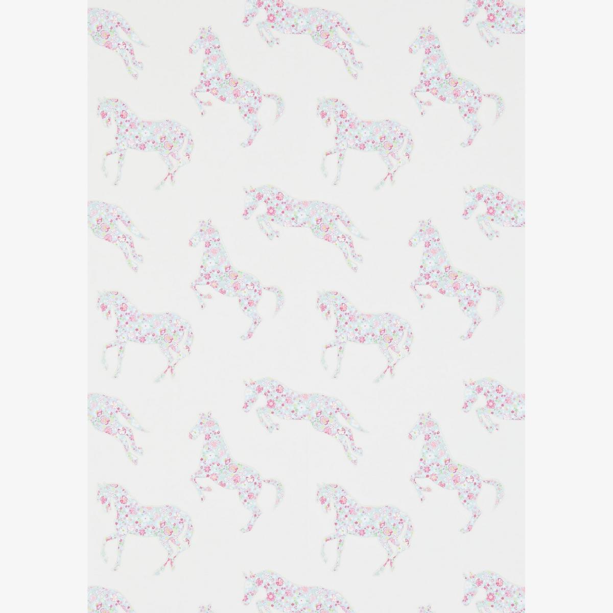 Pretty Ponies Wallpaper 214036 by Sanderson in Pink Sky Blue Roll