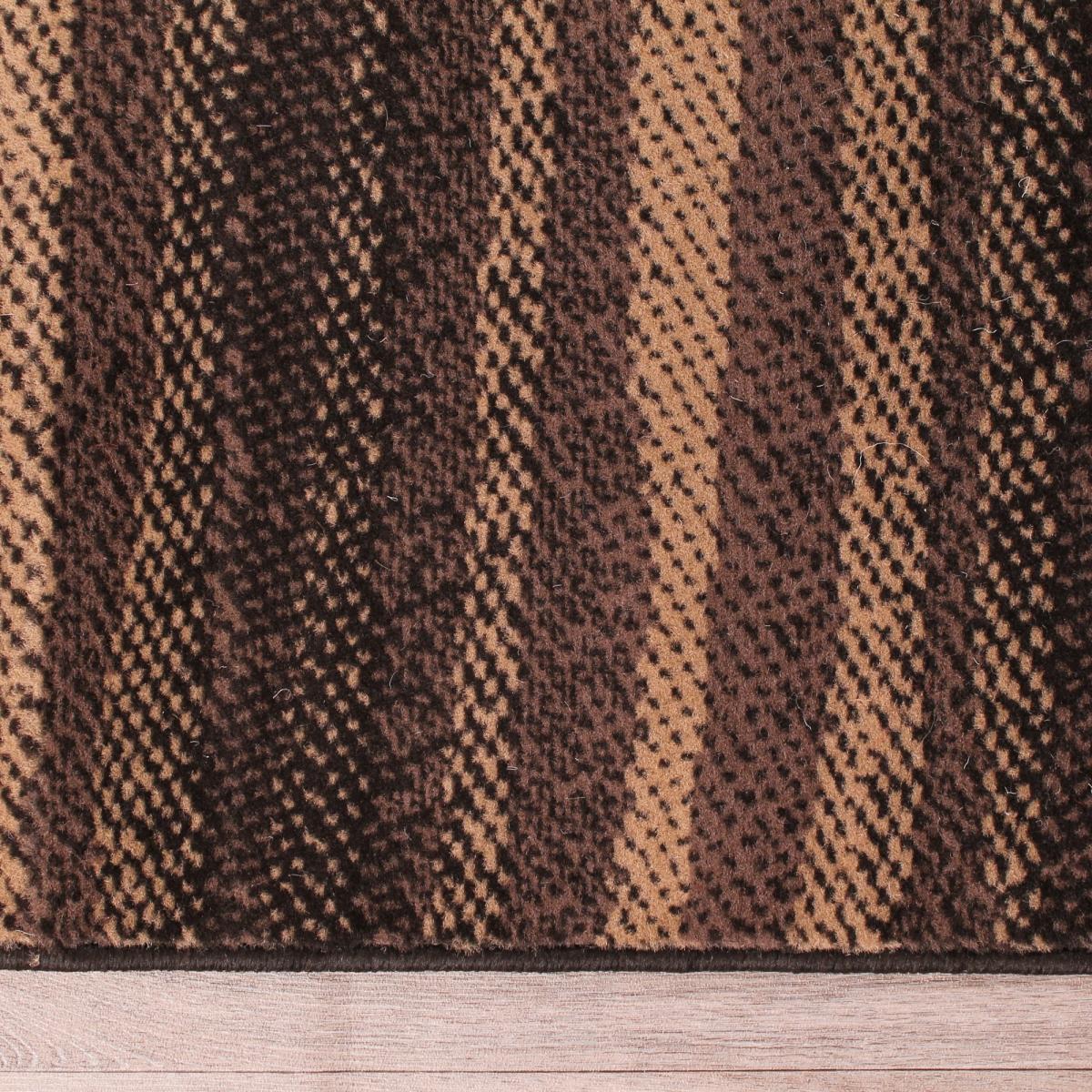 Waves Stripe Rug in Chocolate Brown&nbsp;160x230cm – image 4