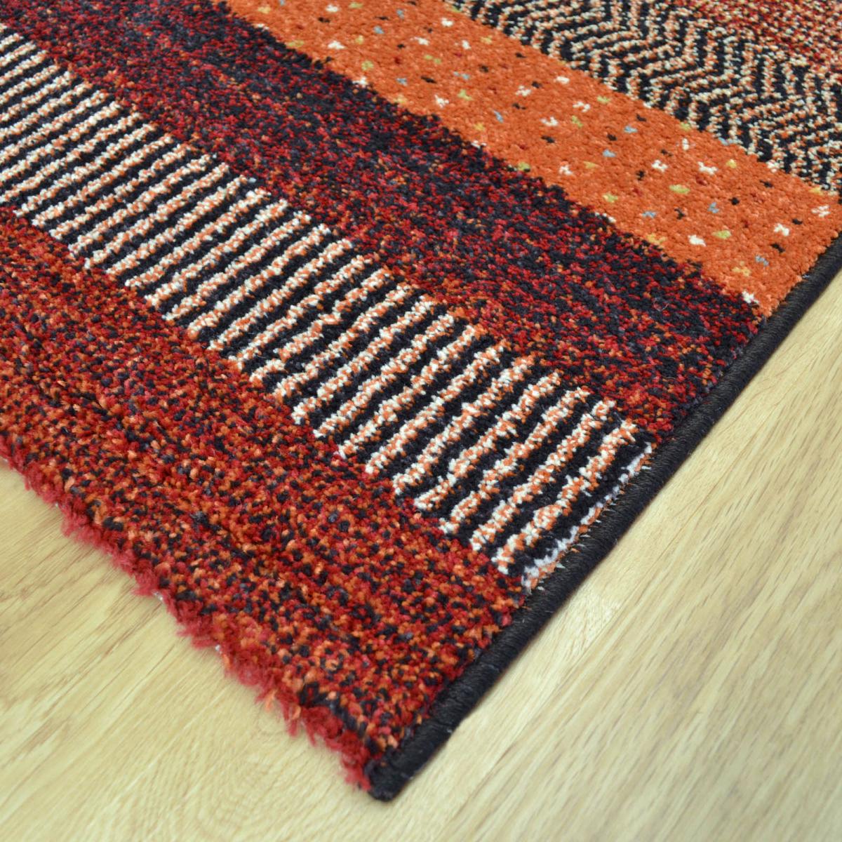 Woodstock Boho Stripe Rugs 32743 1382 in Blue 240x340cm – image 2