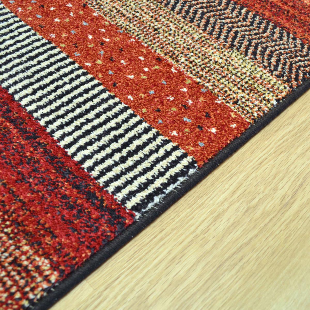 Woodstock Boho Stripe Rugs 32743 1382 in Blue 240x340cm – image 3
