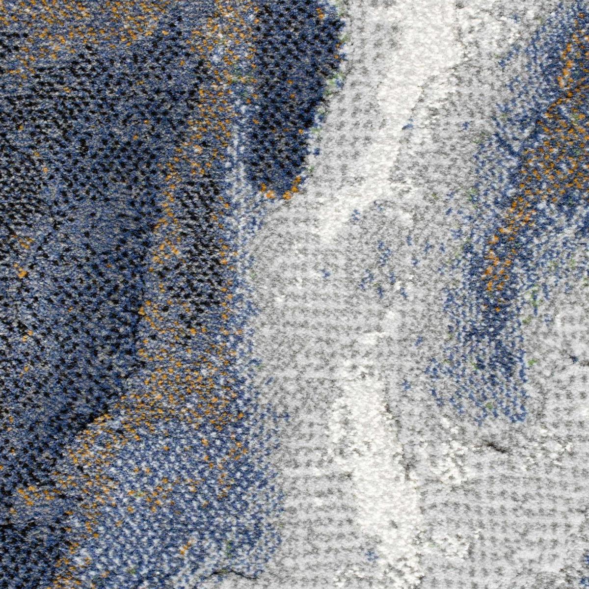Galleria Abstract 63529 2626 Circle Rugs in Slate Grey Multi 240x240cm – image 4