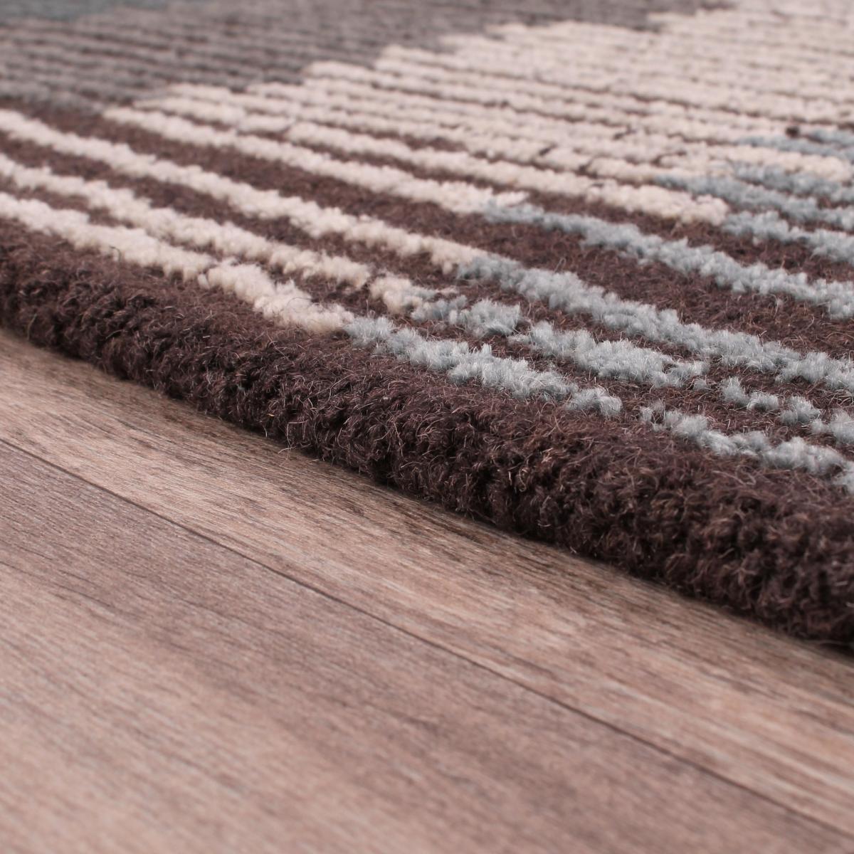 Memphis rugs in Charcoal by URCO 75x150cm – image 3