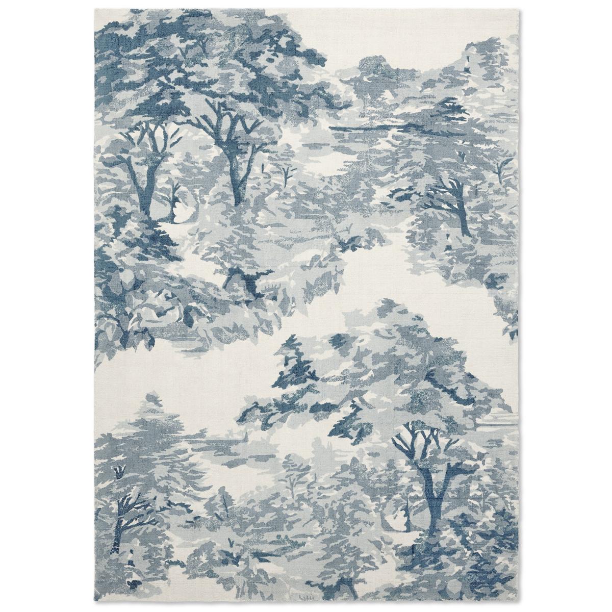Landscape Toile 162608 Rugs by Ted Baker in Light Blue200x280cm – image 5