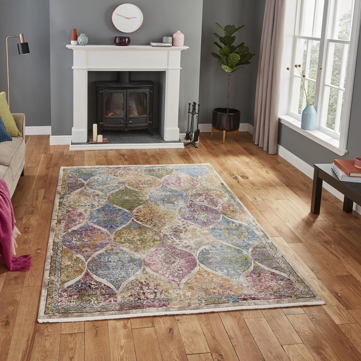 Athena 24021 Rugs in Multi 120x170cm – image 1
