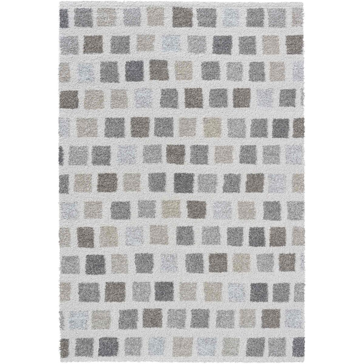 Mehari Chequered Modern Rugs 23345 6262 in Cream200x290cm – image 5