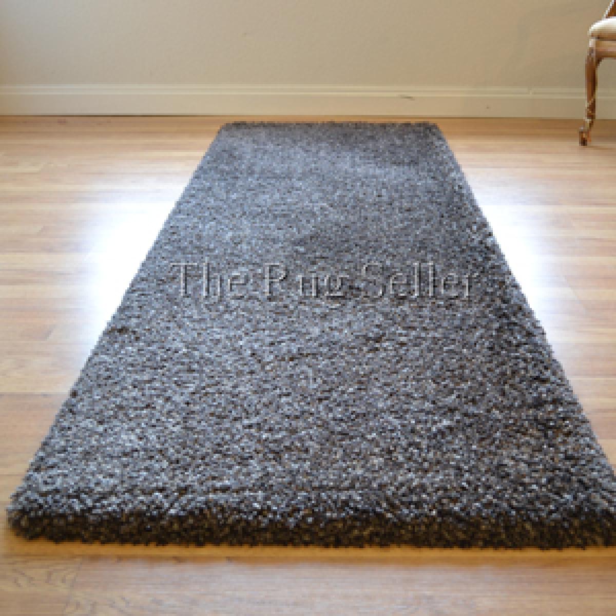 Twilight Speckled Shaggy Runner Rugs 39001 7722 in Earth 80x230cm – image 5