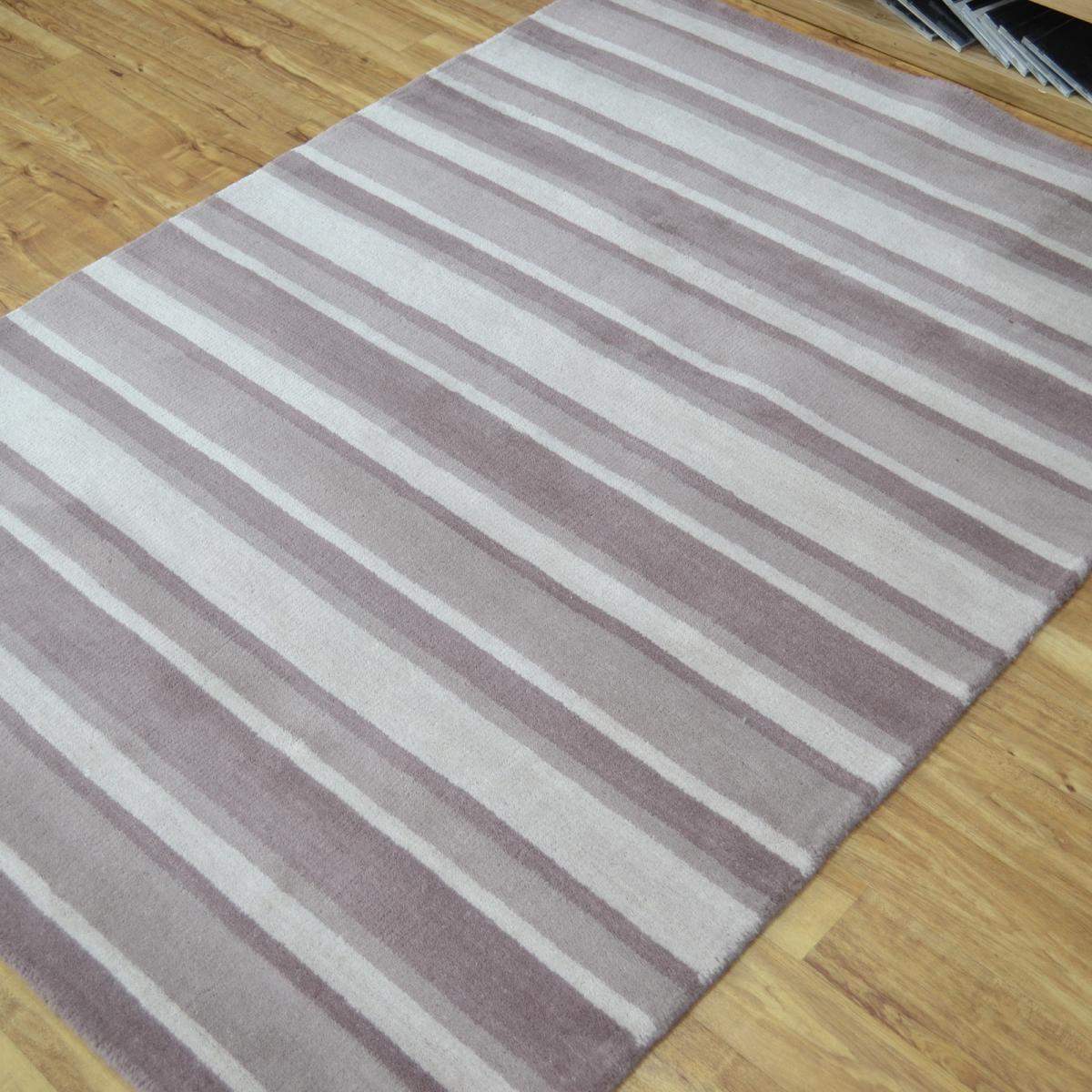 Windsor Stripe Rugs in Dusky Pink 120x170cm – image 4