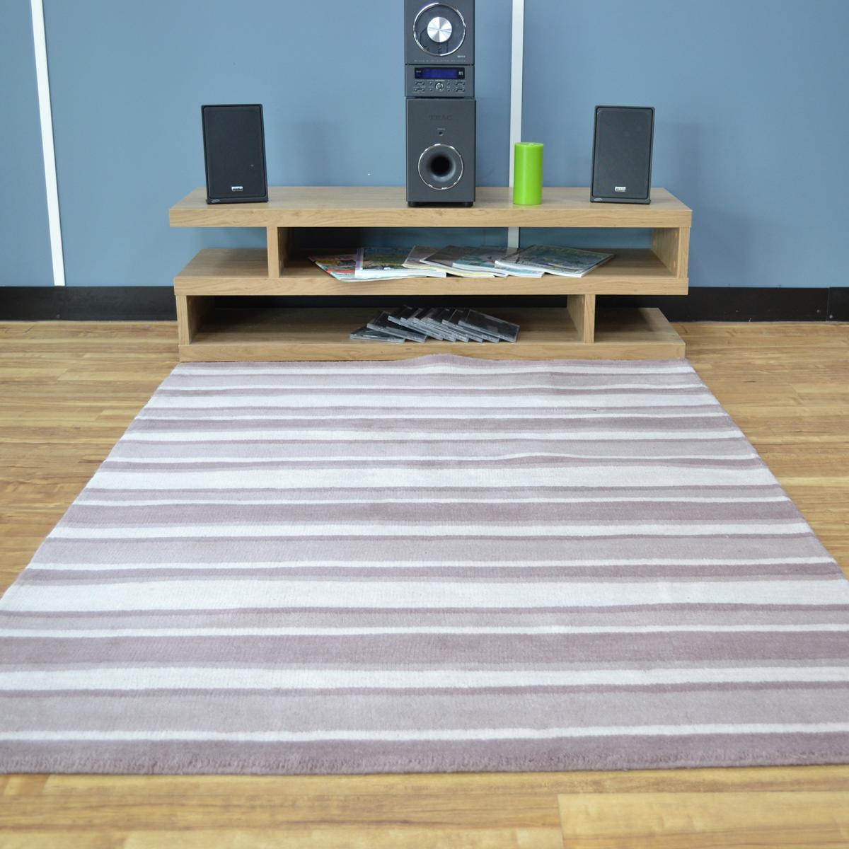 Windsor Stripe Rugs in Dusky Pink 120x170cm – image 5
