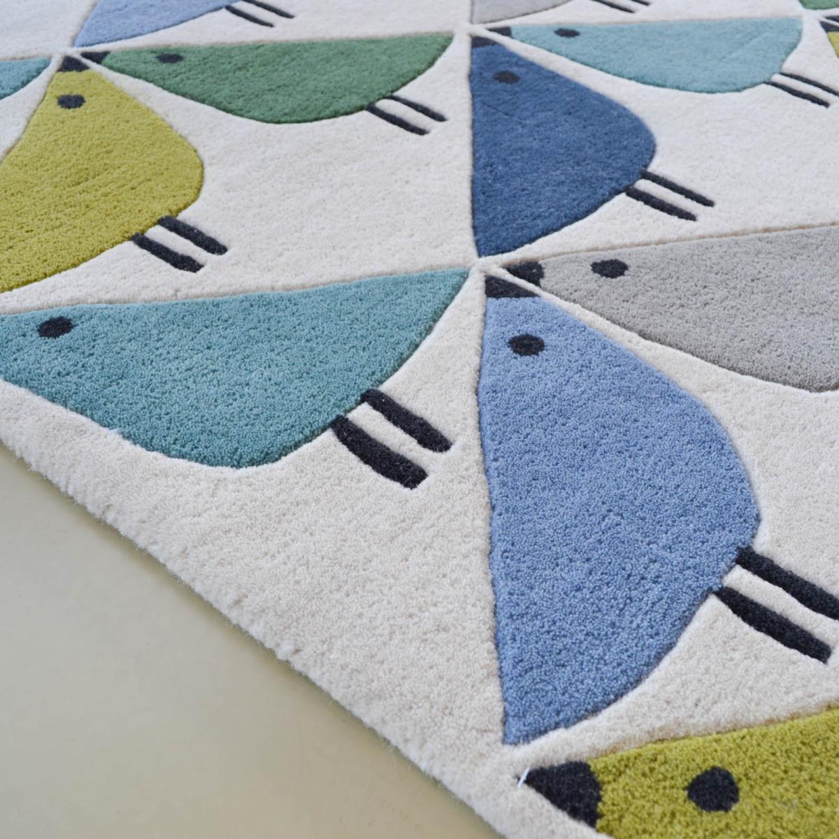 Scion Lintu Rugs 24408 in Pacific 90x150cm – image 3